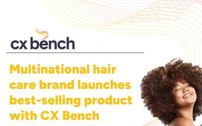 Multinational hair care brand launches best seller using CX Bench