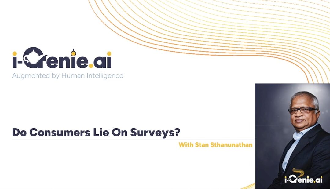 Do consumers lie on surveys?