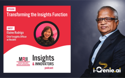Transforming the Insights Function in Large Corporations with Elaine Rodrigo at Reckitt