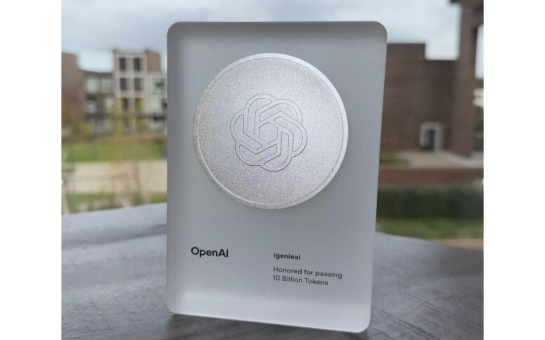 i-Genie.ai recognized by OpenAI as a top global user after surpassing 10 billion tokens