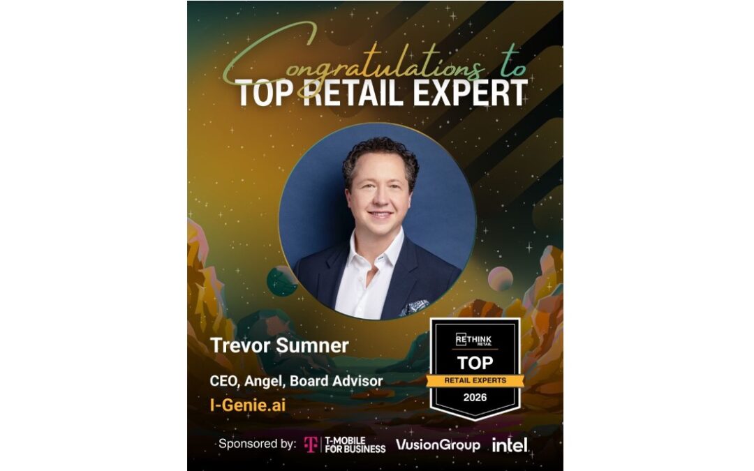 EIN Presswire: i-Genie.ai CEO Trevor Sumner named a top retail expert by RETHINK Retail