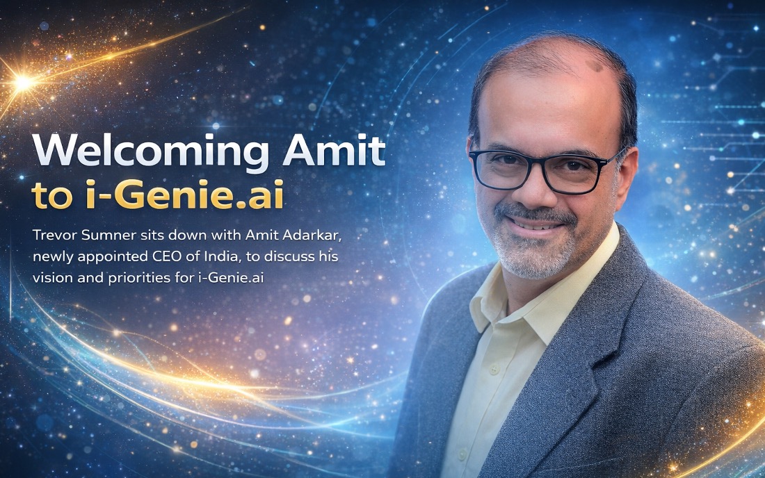 Welcoming Amit to i-Genie.ai