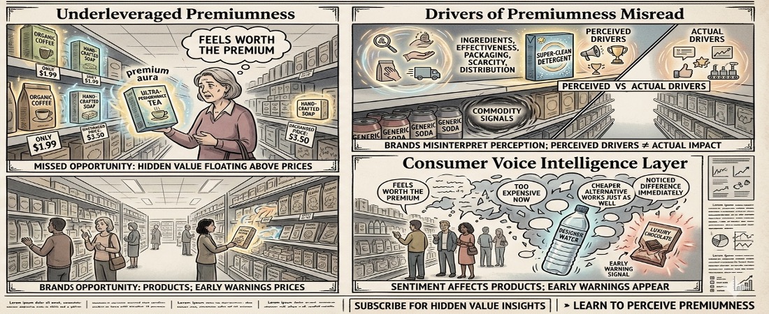 Three scenarios where Brand Pulse Premiumness changes everything