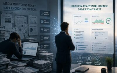 Media monitoring report isn’t enough for decisions