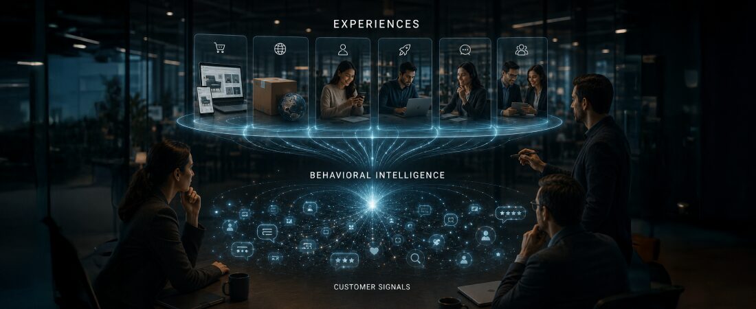 Behavioral intelligence platform transforming customer signals into personalized product experiences, engagement strategies, and growth opportunities.
