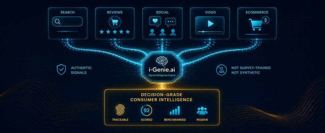 A different architecture entirely: How i-Genie.ai's consumer insights analytics approach the problem