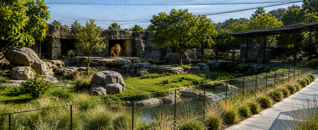 The safari was never in the enclosure