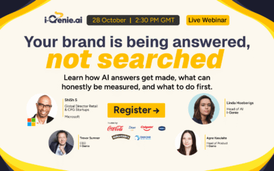 Your brand is being answered, not searched